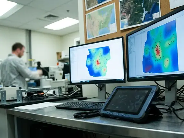 Integrating Field Measurements with Spatial Data Models