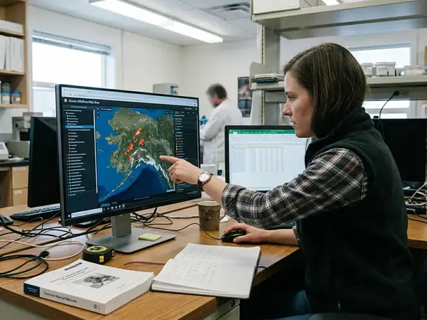 Using the Alaska Wildfires Web Map: A Guide for Researchers
